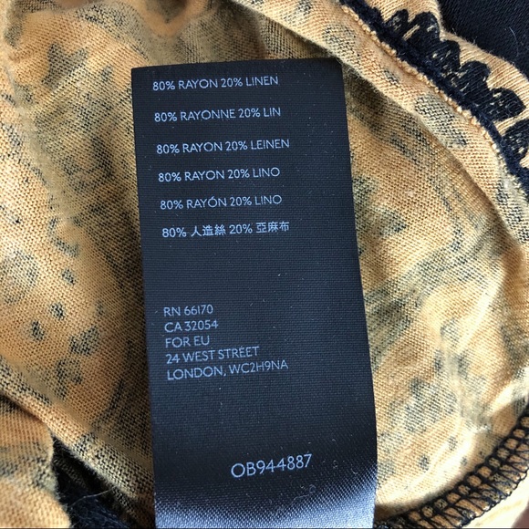 NWT Free People Mimi Tunic Top Black and Yellow - Picture 6 of 7